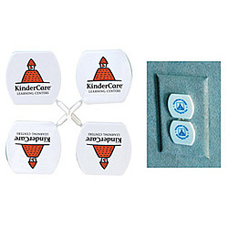 safety plug covers with logo