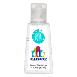 logo hand sanitizer