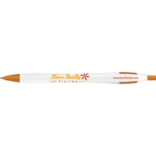 Orange/ Black Ink/Orange/ Black Ink color option for Dart Pen