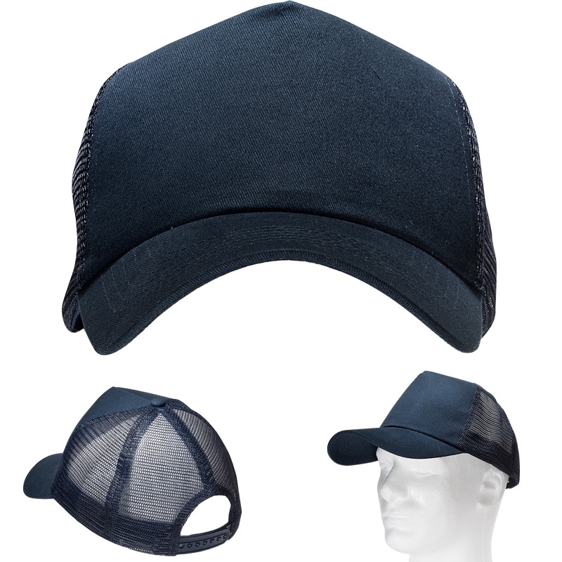 Blue Navy color option for Budget Trucker Cap