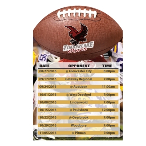 Photo of Football Schedule Magnet