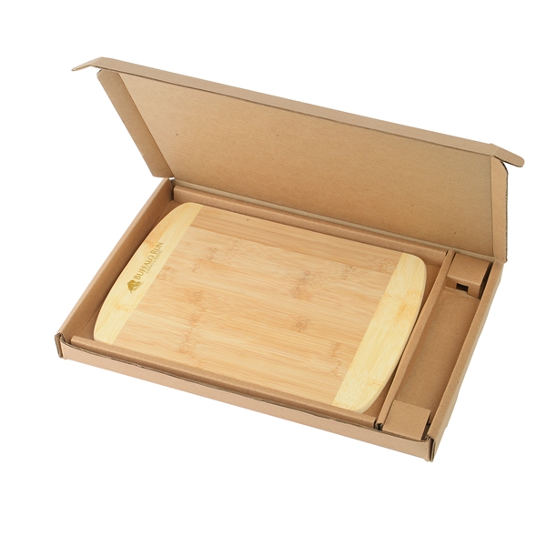 Brown color option for Bamboo Cutting Board With Gift Box