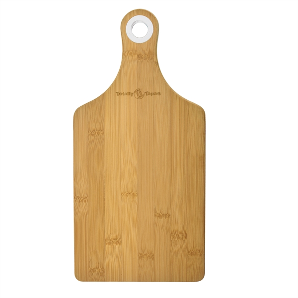White color option for Bamboo Cheese Board W/Silicone Ring