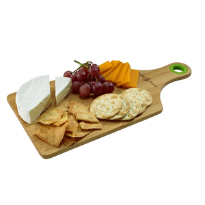 Photo of Bamboo Cheese Board W/Silicone Ring