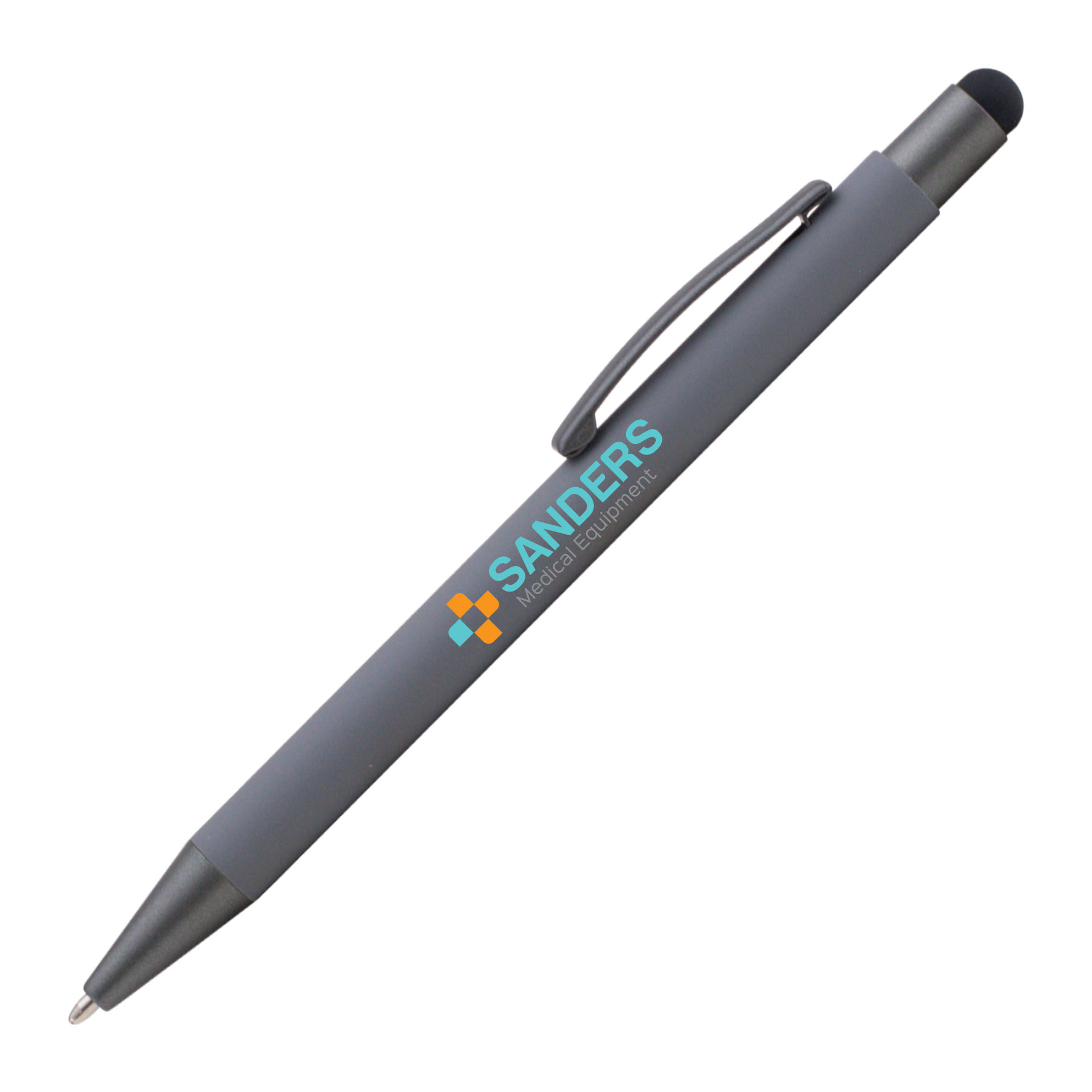 Gray Cool Gray 8 color option for Bowie Softy Stylus Am Antimicrobial Pen   Color Jet