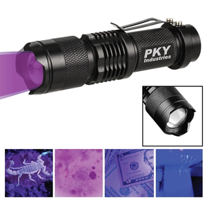 Photo of Tactical Black Ultraviolet (Uv) Led Flashlight
