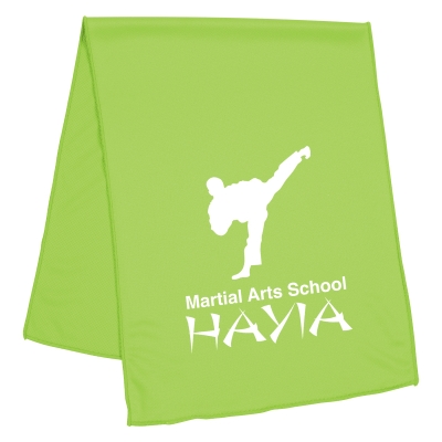 Green color option for Super Dry Cooling Towel