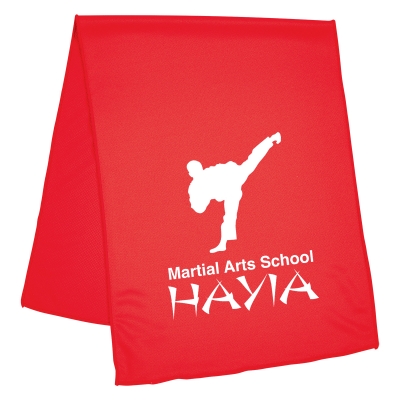 Red color option for Super Dry Cooling Towel