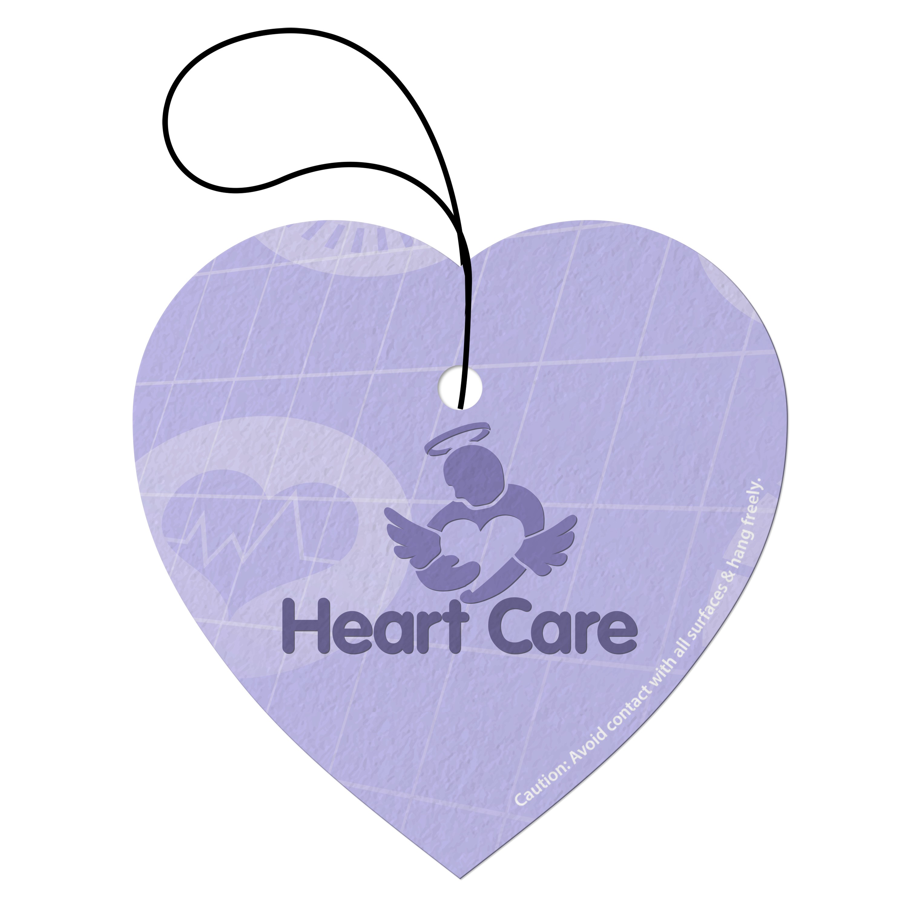 Heart Shape color option for Tek Scents Air Freshener   Several Stock Shapes To Choose From