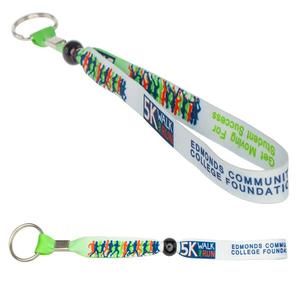 Photo of B Band Wristband Keychain 5/8"