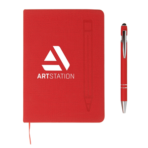 Photo of Magnetic Journal & Metal Pen Set