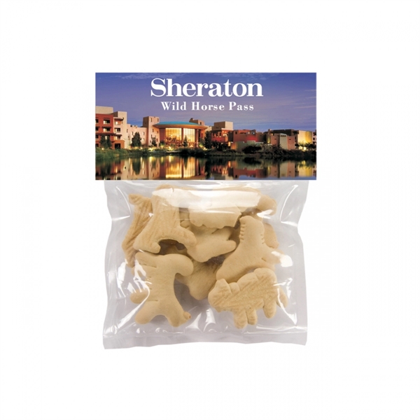 CLEAR color option for Candy Bag With Header Card (Large)