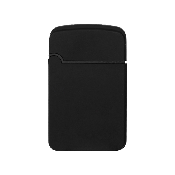 Black color option for Flat Turbo Mega Jet Flameless Lighter