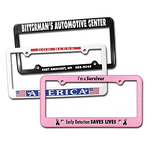 Photo of 4 Holes License Plate Frame