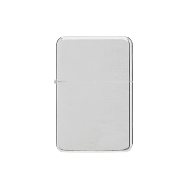Silver color option for Oil Flip Top Wick Style Lighter (Without Oil)