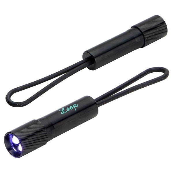 Medium Black color option for Mini Led Pocket Flashlight