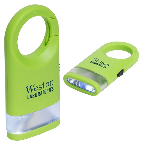 Bright Green color option for Led Light Carabiner