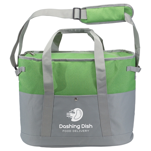 Gray/Lime Green color option for Cooler Bag