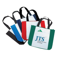 600 D Polyester Tote Bag W/Zipper