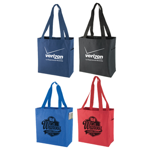 Photo of 600 D Polyester Tote Bag W/Side Pocket