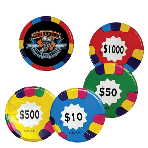 Photo of Chocolate Poker Chips