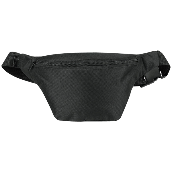 Black color option for 600 D Polyester Fanny Waist Pack