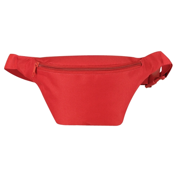 Red color option for 600 D Polyester Fanny Waist Pack