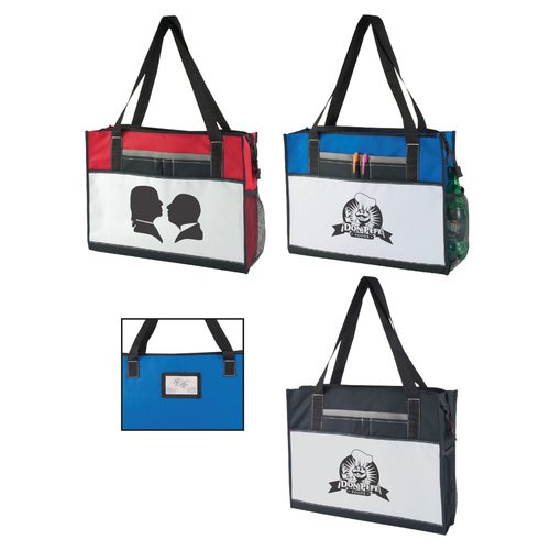 Photo of 600 D Polyester Tote Bag W/Zipper