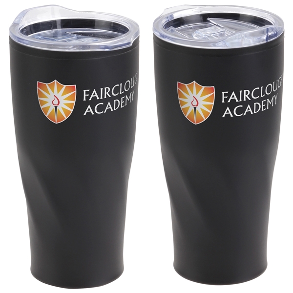 Metallic Black color option for 20 Oz Stainless Steel/Polypropylene Tumbler
