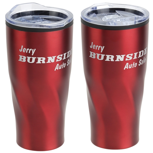 Metallic Red color option for 20 Oz Stainless Steel/Polypropylene Tumbler