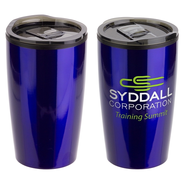 Medium Blue color option for 14 Oz Stainless Steel/Polypropylene Tumbler