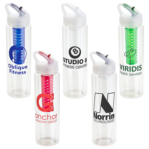 Photo of 32 Oz Pet Infuser Bottle With Flip Up Lid