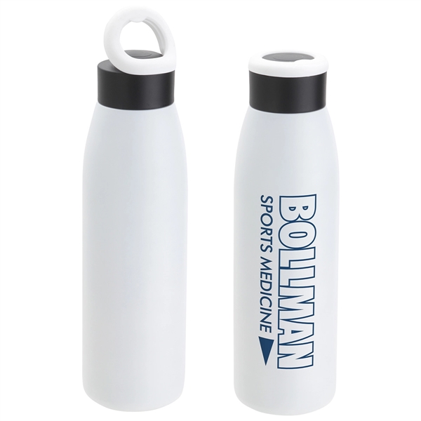 Dark White color option for 18 Oz Copper Coated Bottle