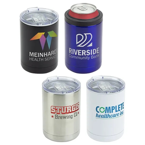 Photo of 12 Oz Vacuum Insulated Stainless Steel Tumbler + Can Cooler