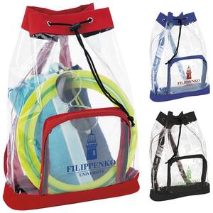 Photo of Clear Cinch Backpack