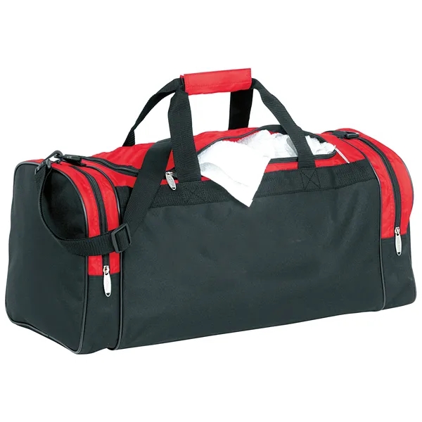 Red color option for Color Accent Club Duffel