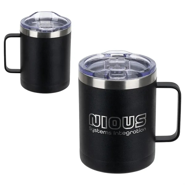Medium Black color option for 14 Oz Copper Coated Powder Coated Insulated Mug