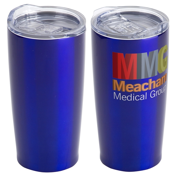 Medium Blue color option for 20 Oz Vacuum Insulated Stainless Steel Tumbler
