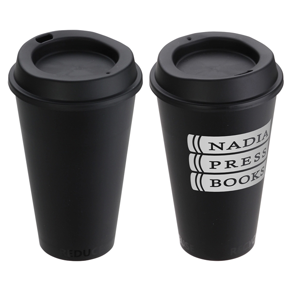 Medium Black color option for 17 Oz Sustainable To Go Cup