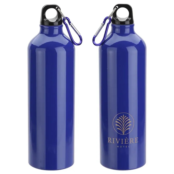 Metallic Blue color option for Atrium 25 Oz Aluminum Bottle