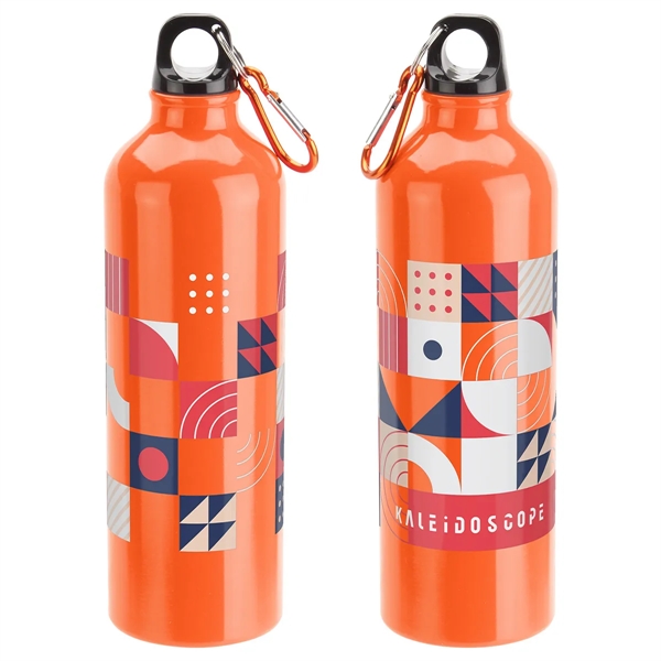 Metallic Orange color option for Atrium 25 Oz Aluminum Bottle