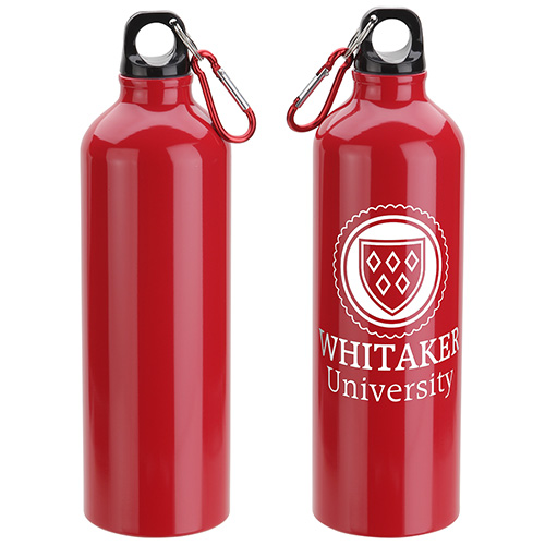 Red color option for Atrium 25 Oz Aluminum Bottle