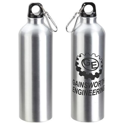 Silver color option for Atrium 25 Oz Aluminum Bottle