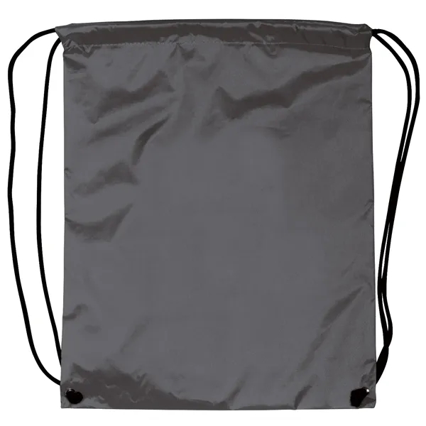 Charcoal color option for Drawstring Backpack