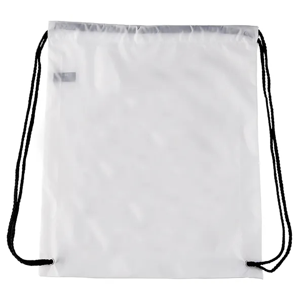 White color option for Drawstring Backpack