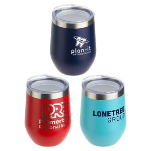 Photo of 12 Oz Copper Coated Powder Coated Insulated Goblet