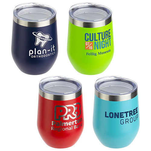 Photo of 12 Oz Copper Coated Powder Coated Insulated Goblet