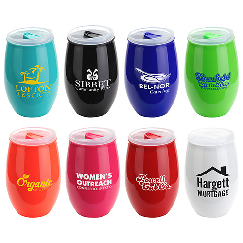 Photo of 16 Oz Tritan™ High Gloss Wine Glass With Lid