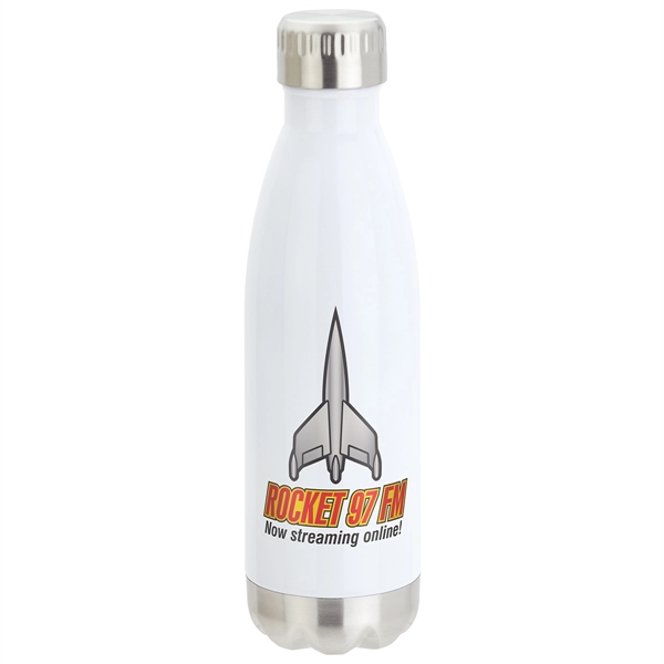 Bright White color option for 17 Oz Vacuum Insulated Stainless Steel Bottle