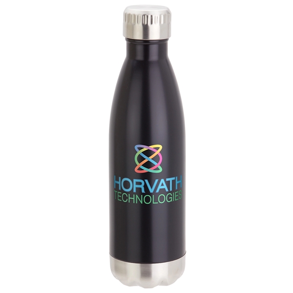 Medium Black color option for 17 Oz Vacuum Insulated Stainless Steel Bottle